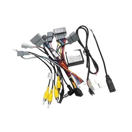 Auto 16 Pin RZ-HD01 Canbus Box Adaptor Compatible for Honda N-Box/Vezel/Odyssey/Jazz 2011-2021With Wiring Harness Car Cable Android Radio