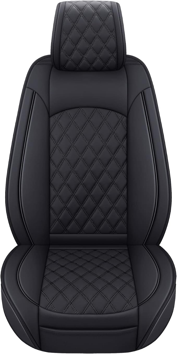 YIERTAI Tundra Seat Covers Compatible with Toyota Tundra 2008-2022 2023 2024 2025 2026 Crewmax Double Cab SR5 Limited Platinum TRD Pro Tundrasine 1794 Edition Waterproof Leather(5 PCS Full Set/Black)