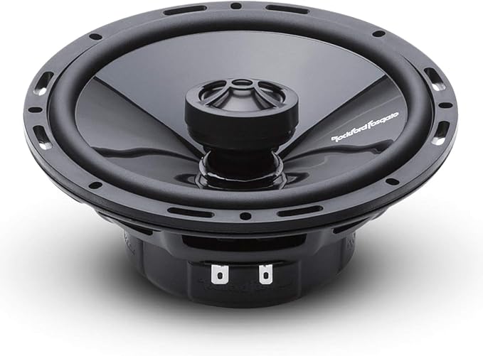 Rockford Fosgate P1650 Punch 6.5" 2-Way Coaxial Full Range Speaker - Black (Pair)