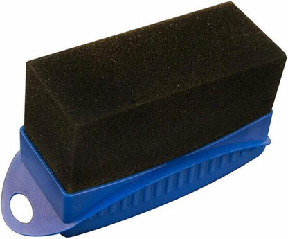 dPois Premium Tire Dressing Applicator for a Showroom Shine Foam Sponge with Lid Absorbs Product for Long-Lasting Blue One Size