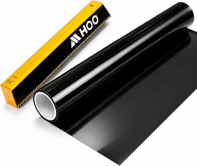 7.5Mil Gloss Black Automotive Wrap,60inX60FT Self-Healing Paint Protection Film, Anti-Yellowing Scratch Resistant Car Body Shield for Sedan, SUV, Truck