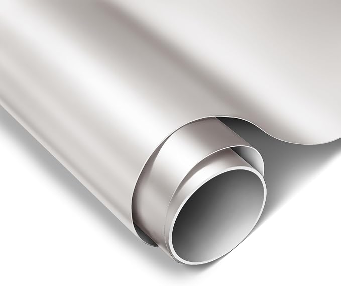 ColorFusion PPF by VViViD, Satin Pearl White Dry Apply PPF Vinyl Car Wrap Roll 20ft x 5ft