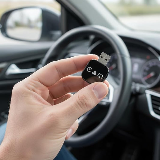 Car Display Video Adapter - Plug Play Converter, Wireless Car Adapter to Play Video on Cars Screen, for Daily Commuting Long Distance Travel City Driving Music Streaming Calling | Parking Assistance
