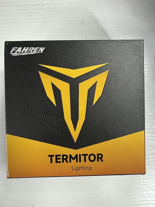 Termitor Latest H1 Bulbs, 60,000LM Brightness High Beam, Pack of 2 | 85000+ Hours Long Service Life, 6500K Cool White, Real 1:1 Halogen Size H1 Exterior Fog Light Bulbs, 3 Mins Plug N Play
