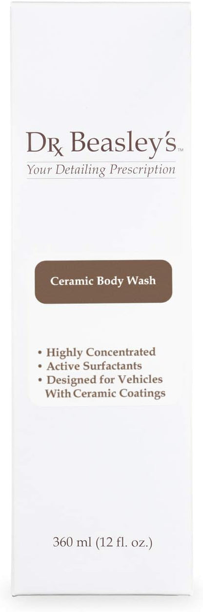 Dr. Beasley's Ceramic Body Wash- 12 oz. Super Concentrated Formula, No Agitation, Great for Ceramic Coated Vehicles