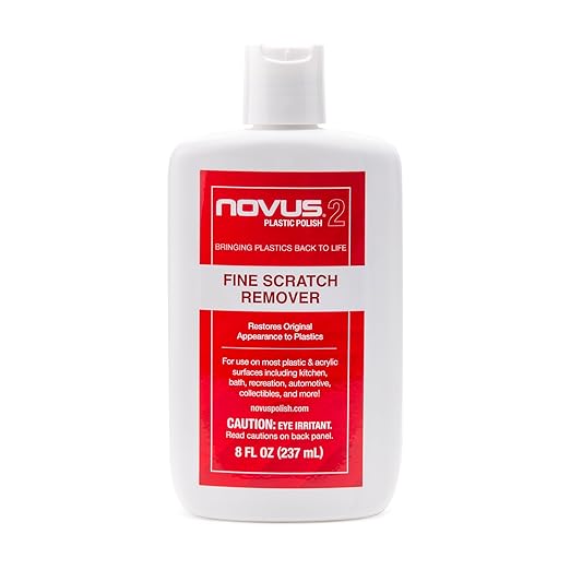 NOVUS 7030 | Fine Scratch Remover #2 | 8 Ounce Bottle