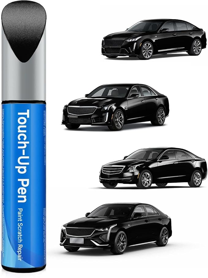 GBA/WA8555 Black Raven Touch Up Paint Compatible with Cadillac Exact Match Touch Up Paint Car Scratch Repair