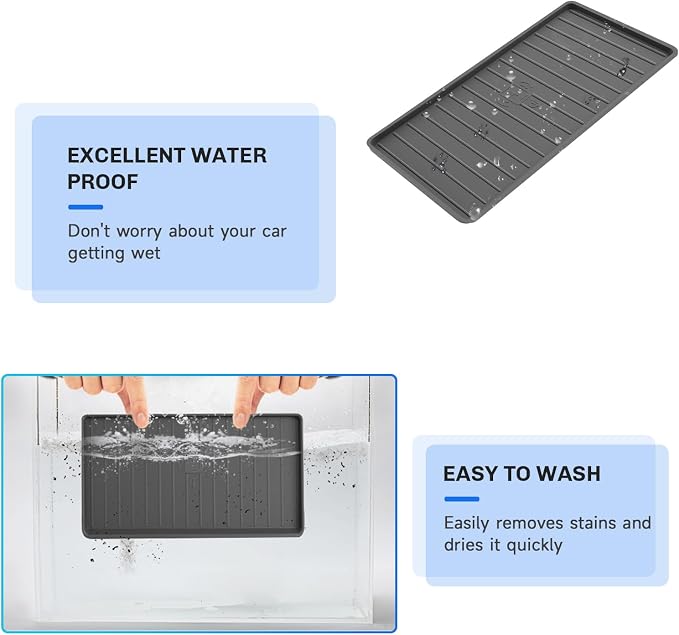 SXCY for 2026 Nissan Sentra Wireless Charging Protective Mats for 2026 Nissan Sentra Accessories Center Console Inserts Liner Anti-Slip Anti-Dust Waterproof Mats