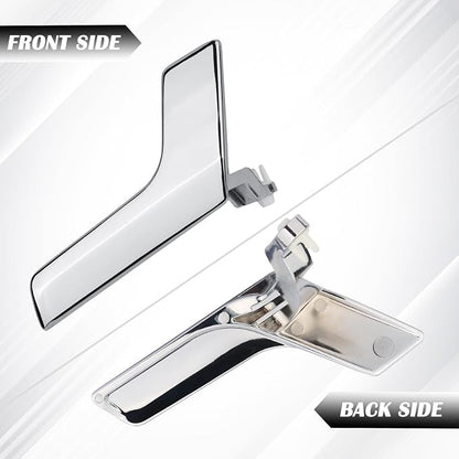 Metal Interior Door Handle Repair Kit (Chrome) | Compatible with Mercedes-Benz W204 X204 C230 C250 C280 C300 C350 C63 GLK250 GLK280 GLK300 | Inside Inner Front or Rear Right Passenger Side Door Lever