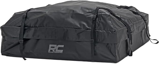 Rough Country Roof Mounted Cargo Bag - 15 Cu.Ft., Weatherproof, Includes Storage Bag, Gray Color