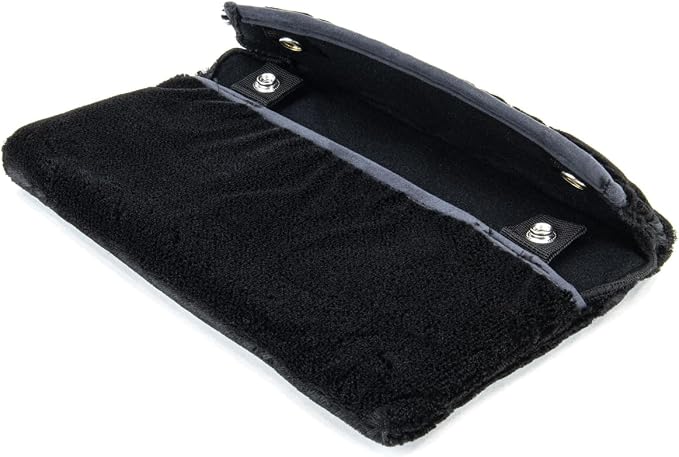 Autofiber [Mitt on a Stick] Scrub Ninja - Nylon Brush Cover Refill (7"x10") - Black