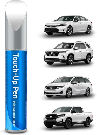 NH-578 Taffeta White Touch Up Paint Compatible with Honda Exact Match Touch Up Paint Car Scratch Repair