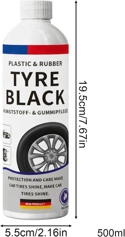 Tire Shine Spray - Instant Tyre Dressing | Trim Dressing Spray, Vehicle Tyre Cleaning Product, Automotive Wheel Protectant for Trucks Sedans Rvs Suvs Auto Enthusiasts Fleet Managers Vehicle