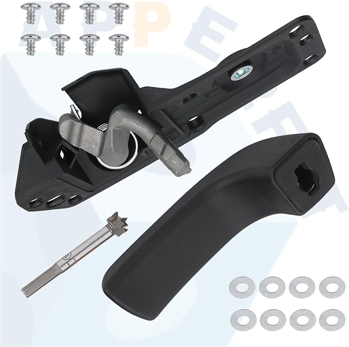 APPERFiT Interior Door Handle for Right Passenger Side Door Panel Compatible with 2007-2014 Chevy Chevrolet Silverado/GMC Sierra Truck 1500 2500 3500 Door Parts 20833602 20871483