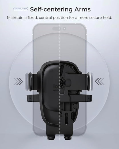 iOttie Easy One Touch Advanced Air Vent Car Phone Mount - Universal Cell Phone Holder for iPhone, Google, Samsung, Moto, LG, and All Other Smartphones