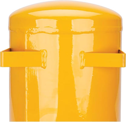 Performance Tool W10005 Hi-viz 5-Gallon Horizontal Portable Air Tank With Tire Air Chuck , Yellow