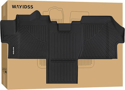 Floor Mats Fits 2018-2024 2025 2026 Dodge Ram Promaster 1500/2500/3500,TPE All Weather Protection Car Front Row Mats, Black mat Accessories(Not Fit for EV & Ram Promaster City)