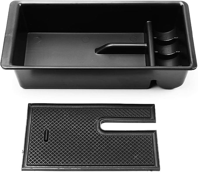 DNA Motoring Center Console Organizer Tray Compatible with 16-18 Tacoma, Armrest Storage Box, ZTL-Y-0017
