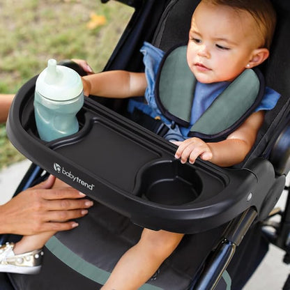Baby Trend Expedition® DLX Jogger Travel System with EZ-Lift™ Plus Infant Car Seat, Dash Sage