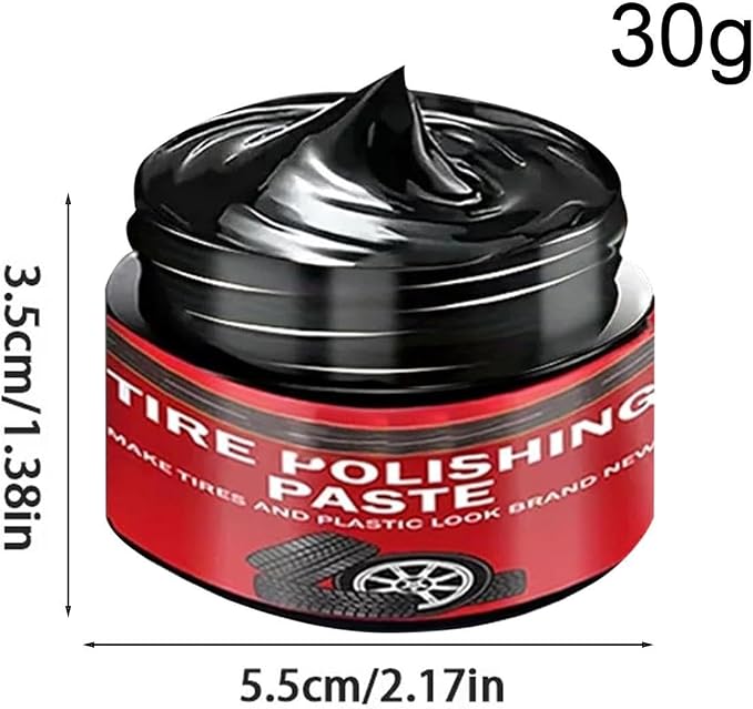 Trim Restorer Automotive, Weather Resistant Rapid Acting, Long Lasting Black Tire Shine, for Wheels, Seats, Bumpers, Cars, Trucks, RVs, SUVs
