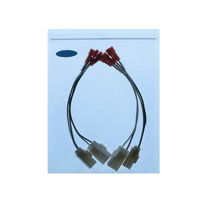 HSTECH 72-6514 2 X Pairs (4 Pack) Wire Cable Wiring Harness for Chrysler Dodge Vehicles Speakers Adapter Connector Adaptor Plug