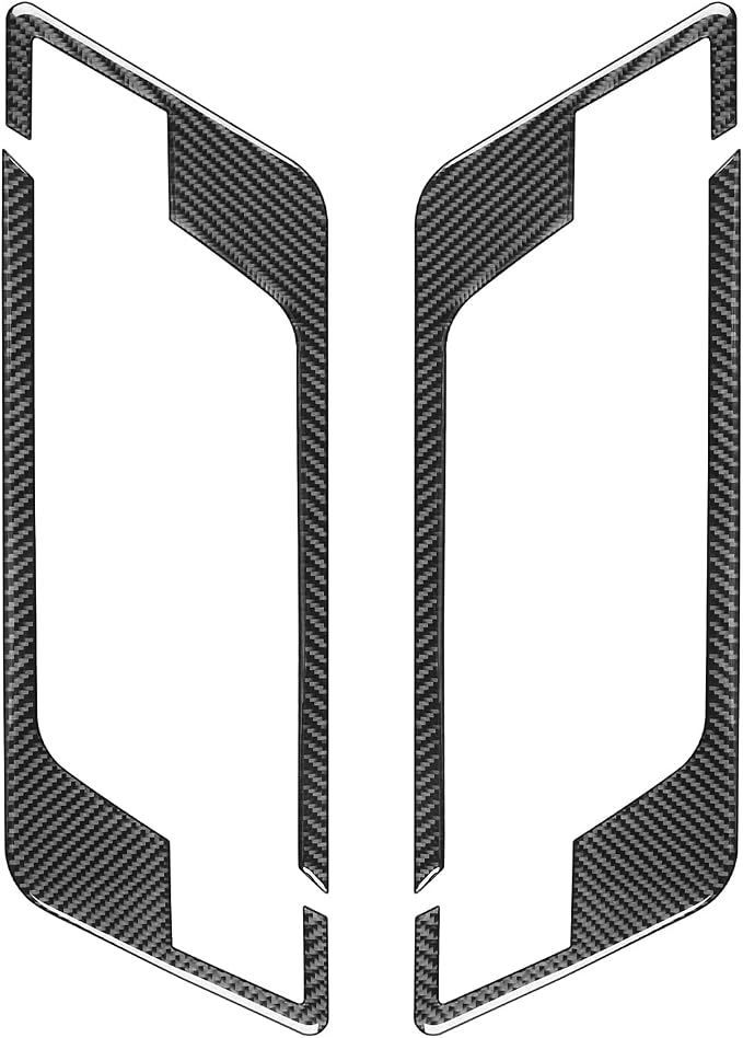 NVCNX Real Premium Carbon Fiber for Toyota Tundra 2022-2026 / Sequoia 2023-2026 2024 2025 Truck Pickup SUV Car Door Armrest Cover Interior Trim Accessories Overlay Sticker 4PCs not for Extended Cab