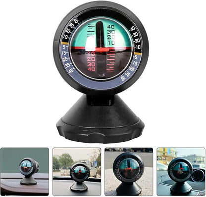 BESPORTBLE Vehicle Inclinometer Multipurpose Slope Car Balance Gauge Easy-to-use Level Meter