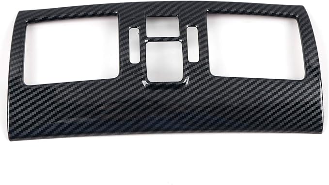 HIGH FLYING Car Interior Accessories Center Console AC Air Vent ABS Carbon Fiber Grain 1pc for Subaru WRX STI 2016-2021, XV Crosstrek 13-17 (Not Fit 2015 WRX)