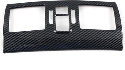 HIGH FLYING Car Interior Accessories Center Console AC Air Vent ABS Carbon Fiber Grain 1pc for Subaru WRX STI 2016-2021, XV Crosstrek 13-17 (Not Fit 2015 WRX)