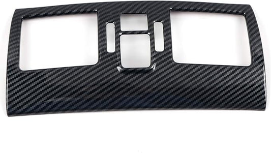 HIGH FLYING Car Interior Accessories Center Console AC Air Vent ABS Carbon Fiber Grain 1pc for Subaru WRX STI 2016-2021, XV Crosstrek 13-17 (Not Fit 2015 WRX)