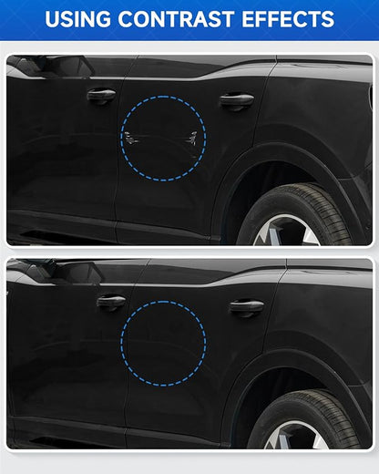 LY9T/0E Mythos Black Metallic Touch Up Paint Compatible With Audi Exact Match Car Paint Pen Scratch Repair