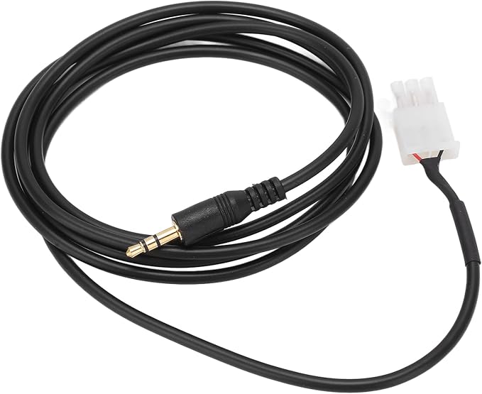 Yctze Car Bluetooth Module Motor Aux Cable 3pin to 3.5mm Jack Motorcycle Accessory Replacement for Goldwing GL1800