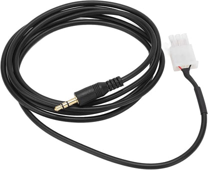 Yctze Car Bluetooth Module Motor Aux Cable 3pin to 3.5mm Jack Motorcycle Accessory Replacement for Goldwing GL1800