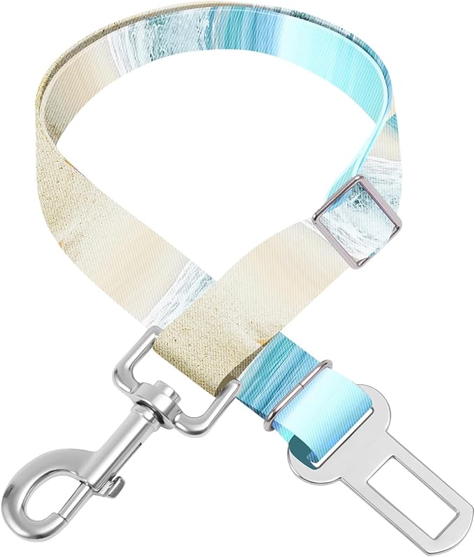 Adjustable pet cat and Dog car seat Belt，The Lanyard is Flexible and Adjustable from 20 to 33 inches (whelks)