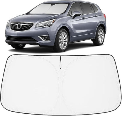 Proadsy 2026 Upgrade Front Windshield Sun Shade Foldable Sunshade Protector Custom Fit 2016-2020 Buick Envision 1SV, Preferred, Essence, Premium, Premium II SUV Accessories