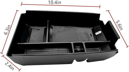 Center Console Organizer Interior Storage Box Fits for Ford Escape 2020 2021 2022 2023 2024 2025 2026 and 2021 2022 2023 2024 2025 2026 Bronco Sport Accessories