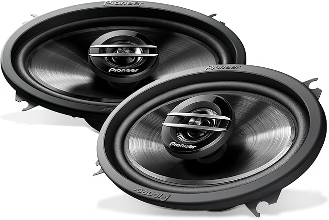 PIONEER G-Series TS-G4620S 4” x 6” 2-Way Speakers (Pair) – 210W Max, Balanced Sound + Smooth Treble, Great Stock Replacement, High-Efficiency Speaker Designed for OEM Power