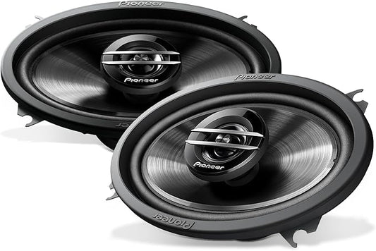 PIONEER G-Series TS-G4620S 4” x 6” 2-Way Speakers (Pair) – 210W Max, Balanced Sound + Smooth Treble, Great Stock Replacement, High-Efficiency Speaker Designed for OEM Power