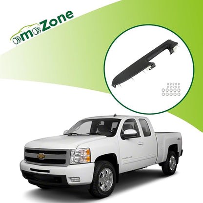 Upgraded Door Armrest Repair Kit Right Passenger Side Door Panel Handle Black Compatible with 2010-2014 Chevy Silverado GMC Sierra 1500 2500HD 3500HD Replaces 22818470