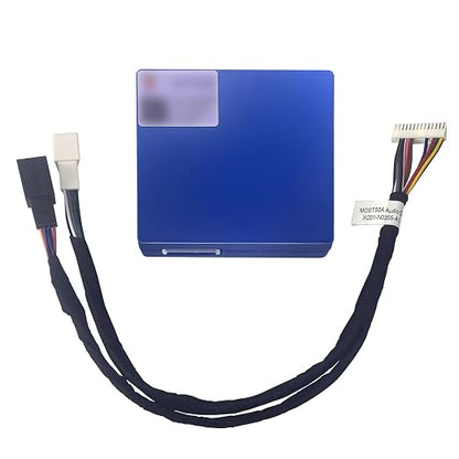 Audio System Adapter Optic Fiber Box for Chevy Silverado GMC Sierra 1500 2500 3500 2014-2018 Car Stereo Radio Supplemental Wiring Harness