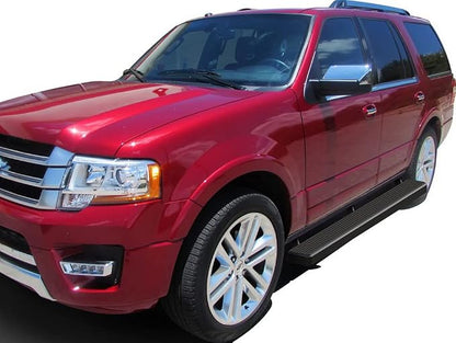APS Running Boards 6 inches Matte Black Compatible with Ford Expedition 2003-2017 (Exclude EL Model) (Not Fit Funkmaster Flex Edition) Stainless Steel (Nerf Bars Side Steps Side Bars)