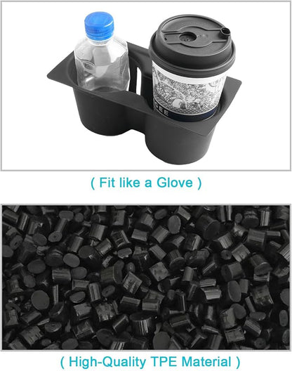 CDEFG for 2026 Mazda CX5 Center Console Organizer for 2026 Mazda CX-5 Accessories Silicone Cup Holder Insert