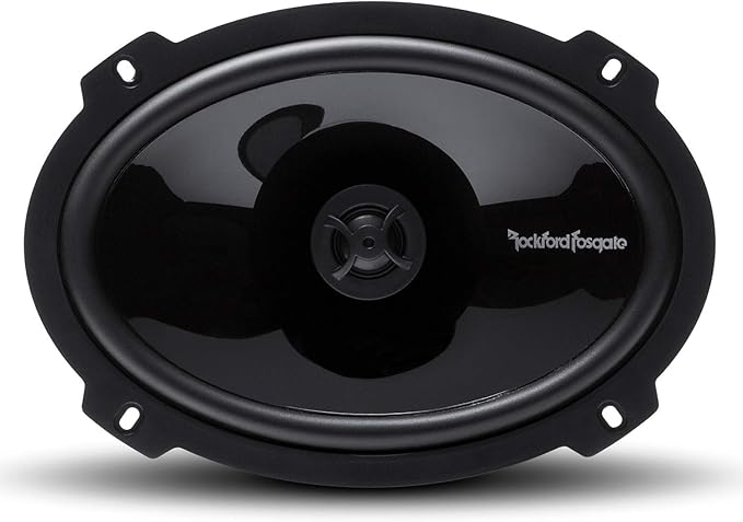 Rockford Fosgate P1692 Punch 6"x9" 2-Way Coaxial Full Range Speakers - Black (Pair)
