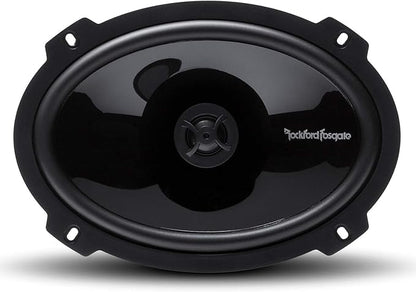 Rockford Fosgate P1692 Punch 6"x9" 2-Way Coaxial Full Range Speakers - Black (Pair)