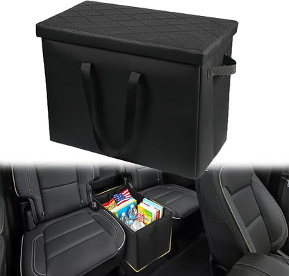 Car Backseat Organizer for Chevrolet Traverse 2018-2025, Backseat Box Console Organizer for Children's Toys, Baby Supplies, Snack Organiser, Travel Dual Storage Organizerc