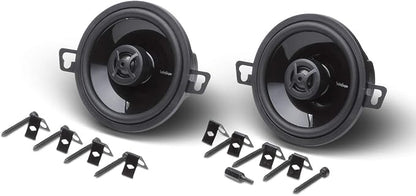 Rockford Fosgate P132 Punch 3.50" 2-Way Coaxial Full Range Speakers - Black (Pair)