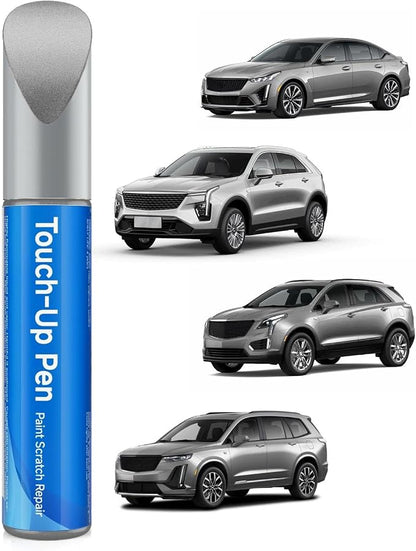 GXD/WA130H Argent Silver Metallic Touch Up Paint Compatible with Cadillac Exact Match Touch Up Paint Car Scratch Repair