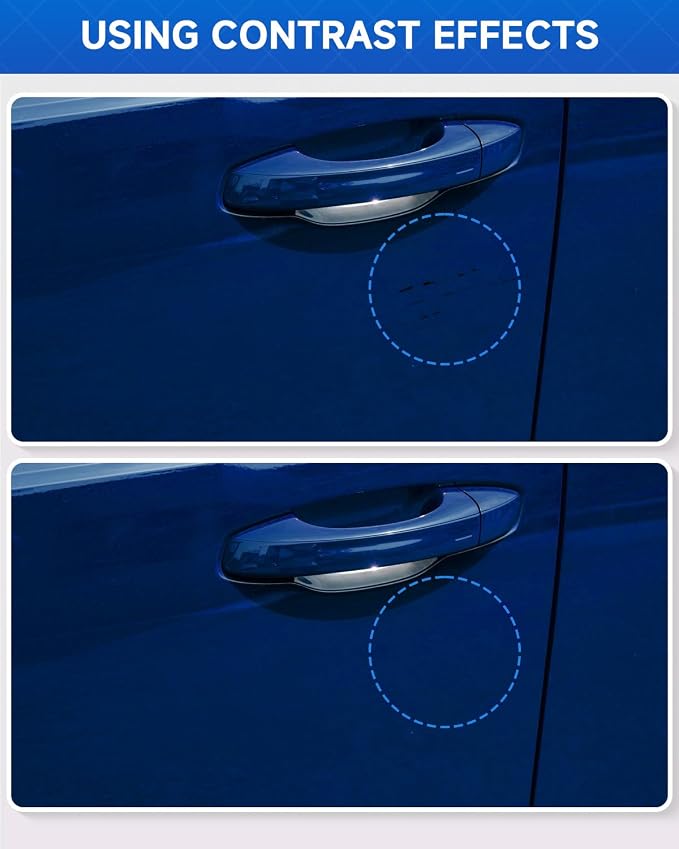 Touch Up Paint Compatible with Toyota Exact Match Touch Up Paint Car Scratch Repair (Blazing Blue Pearl （8T0）)
