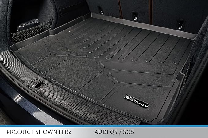 MAXLINER All Weather Custom Fit Cargo Trunk Liner Floor Mat Compatible with 2018-2025 Audi Q5