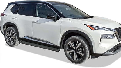 APS Black Running Boards Style Compatible with Nissan Rogue 2021-2026 (Exclude Models with Ground Lighting System) (Nerf Bars Side Steps Side Bars)